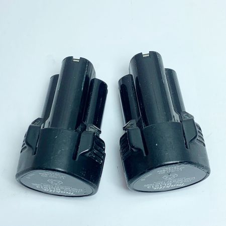  MAKITA マキタ 10.8V　充電式インパクトドライバ　リチウムイオンバッテリ2個、充電器付 TD090DWX ブルー