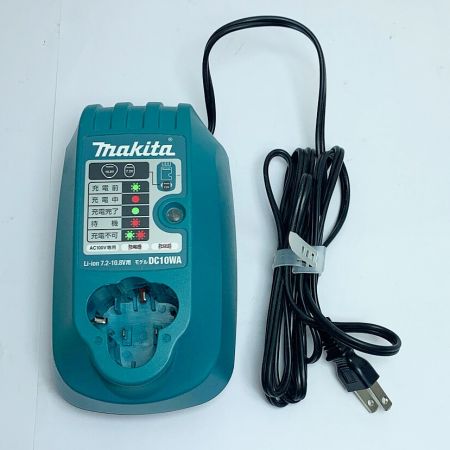  MAKITA マキタ 10.8V　充電式インパクトドライバ　リチウムイオンバッテリ2個、充電器付 TD090DWX ブルー