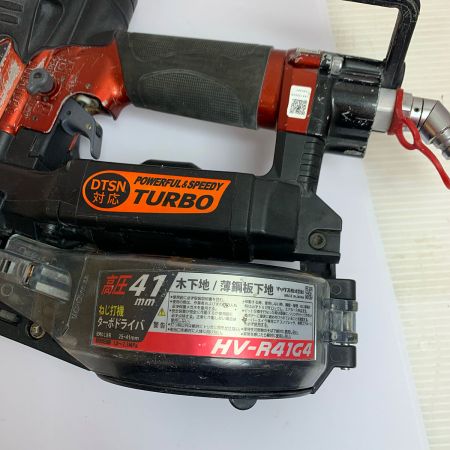  MAX マックス 高圧41ｍｍ　ねじ打ち機　ターボドライバ　本体のみ HV-R41G4 レッド