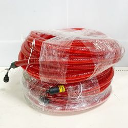 ♭♭ 株式会社キタムラ産業 LEDソーラーチューブライト　2巻き×スイッチセット×2　【動作確認済】 Bランク