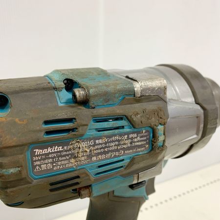  MAKITA マキタ 40V　充電式インパクトレンチ　付属品完備 TW001GRDX ブルー