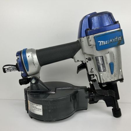 ЗЗ MAKITA マキタ 50mm 常圧 サイディング用エア釘打ち機 取説 ケース付 AN552 ブルー