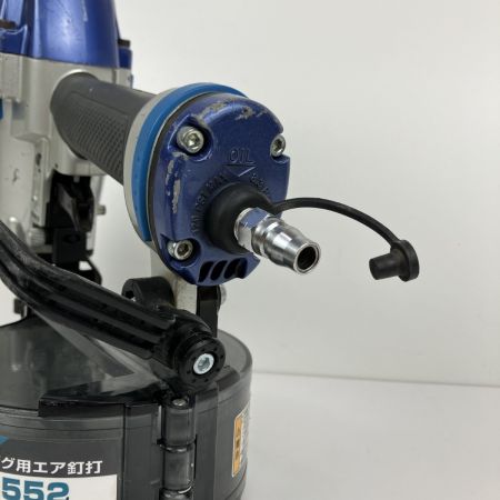 ЗЗ MAKITA マキタ 50mm 常圧 サイディング用エア釘打ち機 取説 ケース付 AN552 ブルー
