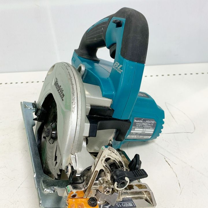 MAKITA マキタ 125mm 充電式丸ノコ 14.4ｖ 2013.11製 本体のみ HS470D ブルー｜中古｜なんでもリサイクルビッグバン