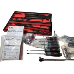 ЗЗ KTC ケーティーシー ハンドツール60点セット 工具ケース SK46024XT SKX0213 マラカイトグリーン Sランク