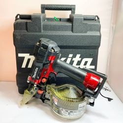 ♭♭ MAKITA マキタ 50mm 高圧エア釘打　ケース付 AN534H レッド Bランク