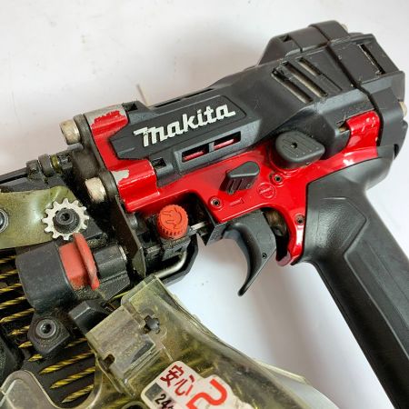  MAKITA マキタ 50mm 高圧エア釘打　ケース付 AN534H レッド