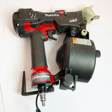  MAKITA マキタ 50mm 高圧エア釘打　ケース付 AN534H レッド