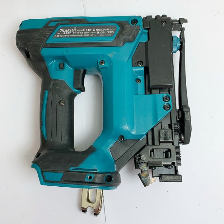 MAKITA マキタ 充電式タッカ 本体とケースのみ ST121DZK ブルー｜中古｜なんでもリサイクルビッグバン