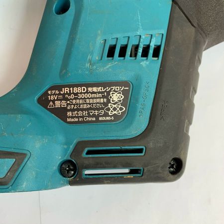  MAKITA マキタ 充電式レシプロソー　本体のみ　18V JR188D ブルー