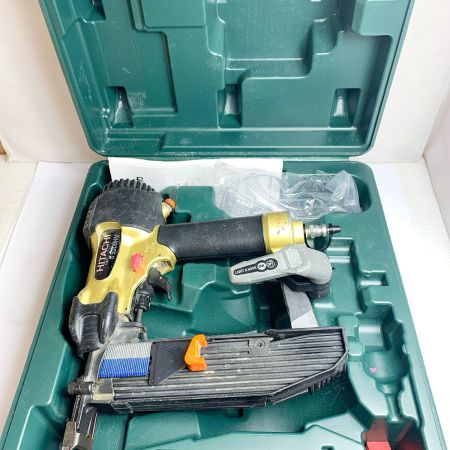  HITACHI 日立 50mm 高圧フロアタッカ　ケース付 N5008HM