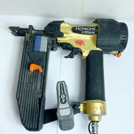  HITACHI 日立 50mm 高圧フロアタッカ　ケース付 N5008HM