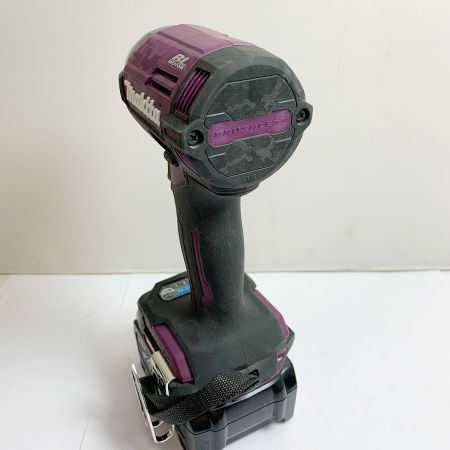  MAKITA マキタ 40V充電式インパクトドライバ　充電器・充電池2個・ケース付 バッテリー充電回数1回/2回 TD002GEDX パープル