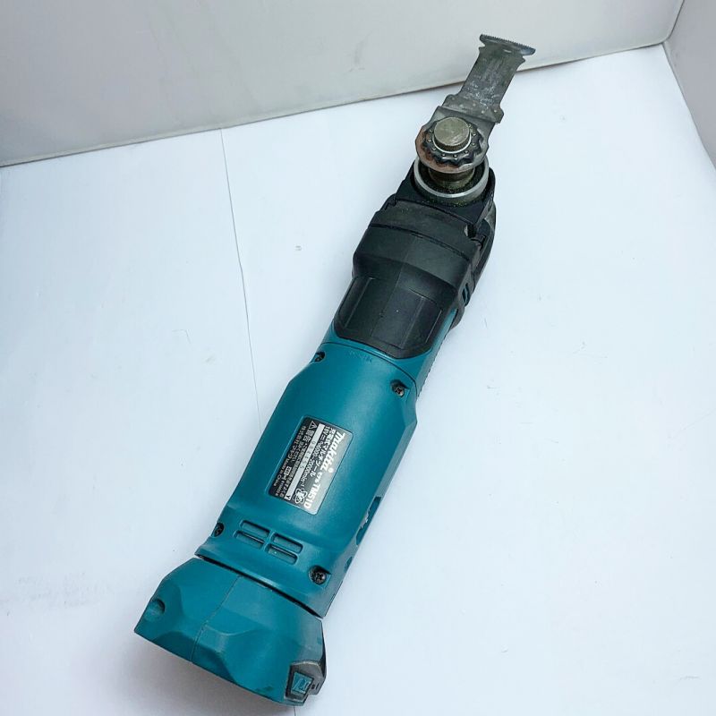 中古】 MAKITA マキタ 充電式マルチツール 18V 本体のみ TM51D ブルー ...