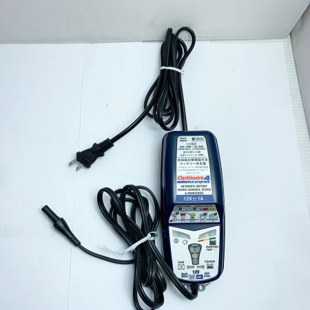  tecMATE  DUAL PROGRAM OPTIMATE 4　全自動診断機能付バッテリー充電器　