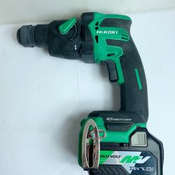 ♭♭ HiKOKI ハイコーキ 18mmコードレスロータリハンマドリル　充電器（日立）×1個付 DH18DPB Bランク