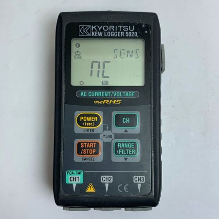  KYORITSU 電圧計　共立電気計器 KEW 5020 電流/電圧用データロガー 5020
