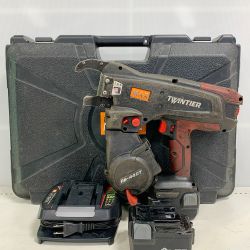 ♭♭ MAX マックス リバータイヤ　鉄筋結束機　充電器、充電池（4.0AH/5.0AH)2個、ケース付 RB-440T Bランク