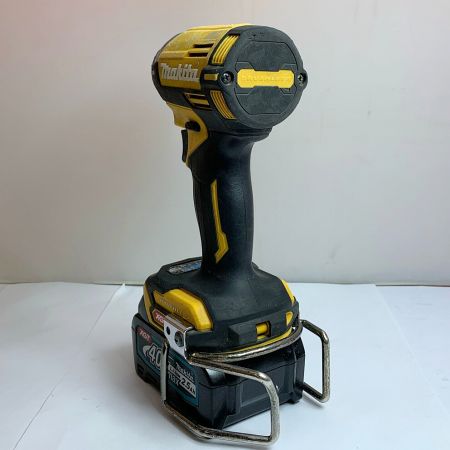  MAKITA マキタ 充電式インパクトドライバ　充電器、充電池1個（充電回数34回) TD002G イエロー