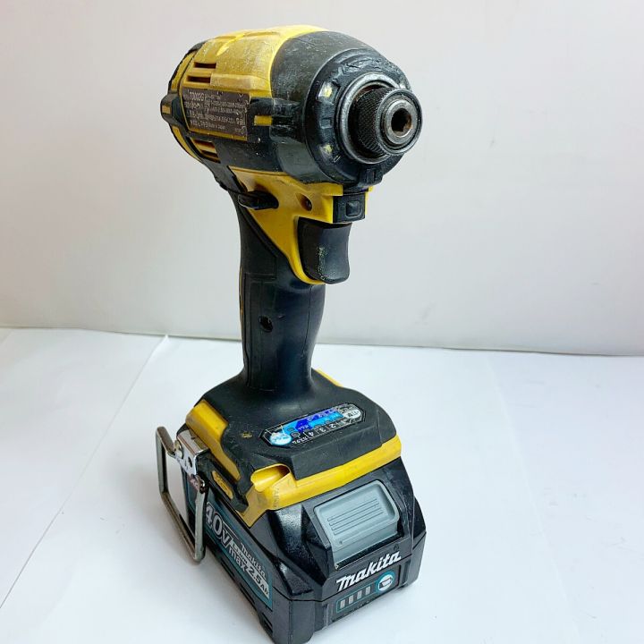 MAKITA マキタ 充電式インパクトドライバ 充電器、充電池1個（充電回数34回) TD002G イエロー｜中古｜なんでもリサイクルビッグバン