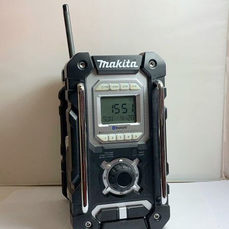  MAKITA マキタ Bluetooth搭載 充電式ラジオ (バッテリ・充電器別売) アダプター付 MR108 ブラック