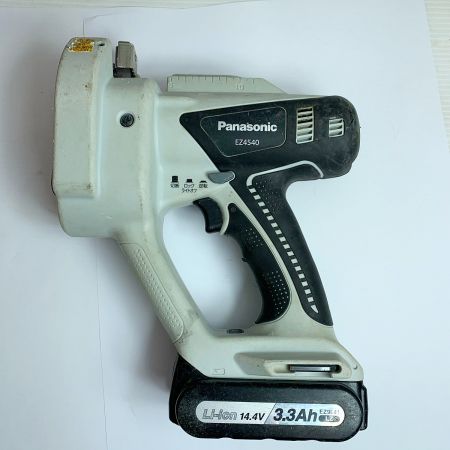  Panasonic パナソニック 充電全ネジカッタ　バッテリー（14.4V/3.3AH）充電器1個付 EZ4540 ホワイト