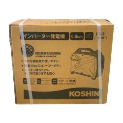 ♭♭ KOSHIN インバーター発電機 未使用品 GV-9i Sランク