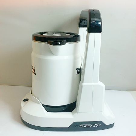  MAKITA マキタ 充電式ケトル　本体のみ　2021年製　18v×2  KT360D ホワイト