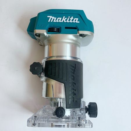  MAKITA マキタ 18Ｖ充電式トリマ　充電器・充電池1個（6.0ＡＨ）・ケース付 RT50DRG ブルー