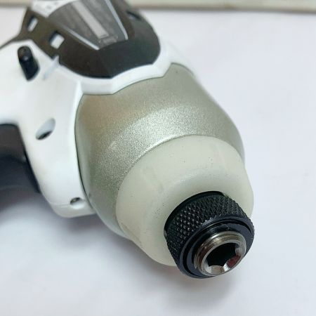  MAKITA マキタ 充電式インパクトドライバ　10.8Ｖ　充電器・充電池2個・ケース付 TD090DWXW ホワイト
