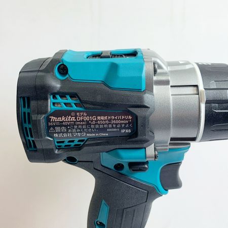  MAKITA マキタ 40Ｖ　充電式ドライバドリル　付属品完備　【未使用品】 DF001GRDX ブルー