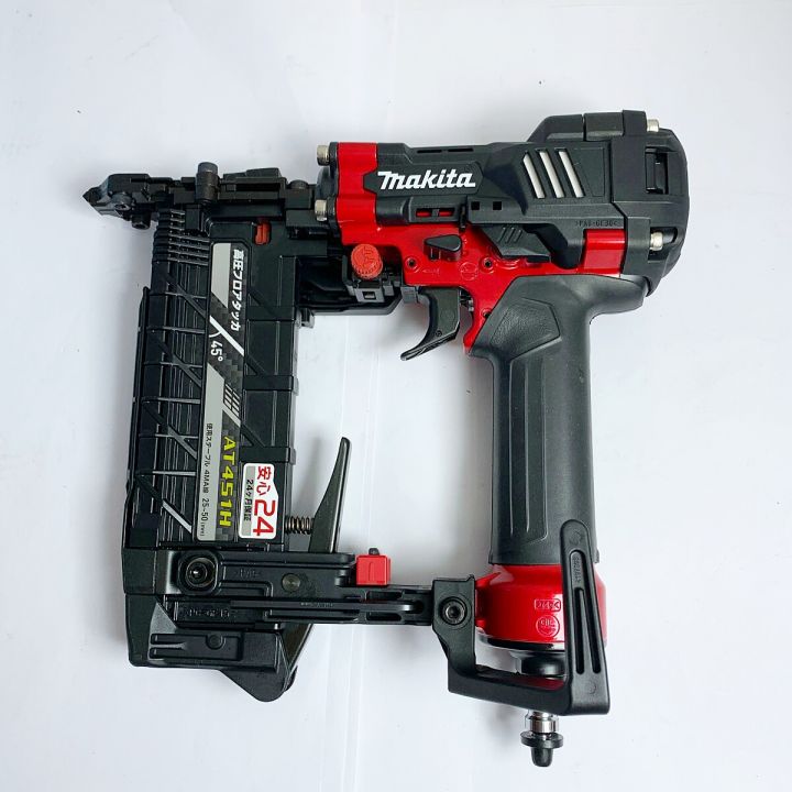 MAKITA マキタ 高圧フロアタッカ エアダスタ付 フロア用ステーブル 4ＭＡ線 AT451H レッド｜中古｜なんでもリサイクルビッグバン