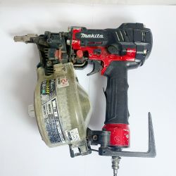 ♭♭ MAKITA マキタ 50ｍｍ高圧釘打機 AN534H レッド Bランク