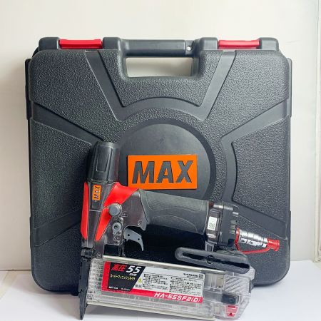  MAX マックス 高圧55　スーパーフィニッシュネイラ　ケース付 HA-55SF2