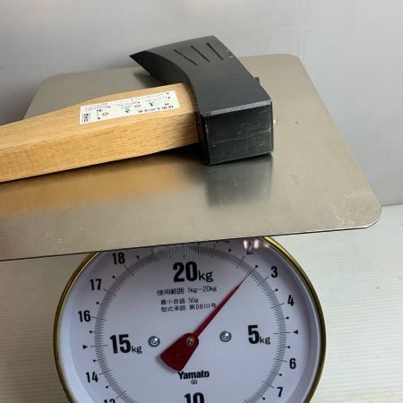  水野製作所 斧　先端部分約2.5kg 　長さ約90cm