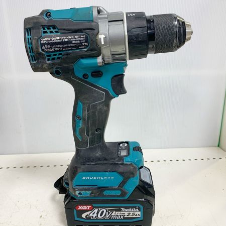  MAKITA マキタ 充電式ドライバドリル　40V　充電器・充電池2個・ケース付 HP001G ブルー