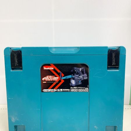  MAKITA マキタ 充電式ハンマドリル　充電器・充電池2個・ケース、集塵システム付 HR001 ブラック