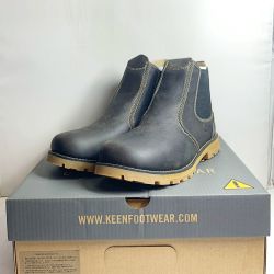♭♭ KEEN キーン  安全靴 SEATTLE ROMEO 28.0cm　キズ、ヨゴレあり 1021344D ブラウン Aランク
