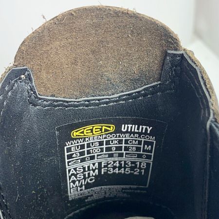  KEEN キーン  安全靴 SEATTLE ROMEO 28.0cm　キズ、ヨゴレあり 1021344D ブラウン