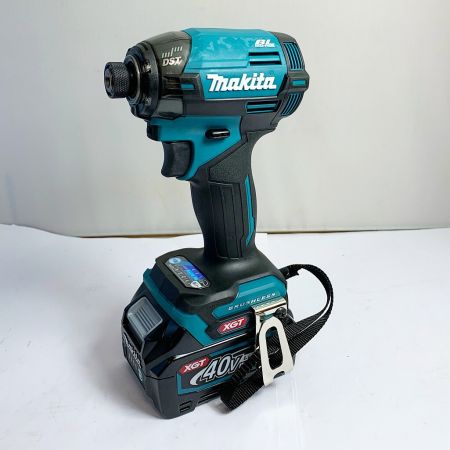  MAKITA マキタ 充電式インパクトドライバ　充電器・充電池2個・ケース付 TD002GRDX
