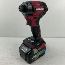 ЗЗ HiKOKI ハイコーキ 36v インパクトドライバ　バッテリーx1付 ※充電器無し WH36DD スコーピオンレッド Aランク