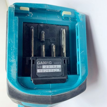  MAKITA マキタ 40Ｖ　100mm 充電式ディスクグラインダ　本体のみ　　2023.12製 GA001G ブルー