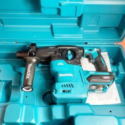 ♭♭ HR008GZK 無線連動機能付（ワイヤレスユニット別売）　30ｍｍ充電式ハンマドリル　本体とケースのみ  HR008GZK  ブルー Sランク