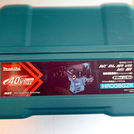  HR008GZK 無線連動機能付（ワイヤレスユニット別売）　30ｍｍ充電式ハンマドリル　本体とケースのみ  HR008GZK  ブルー