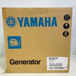 ♭♭ YAMAHA ヤマハ Generator発電機　【未使用保管品】 EF900 ブルー Sランク