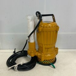 ♭♭ 川本ポンプ 工事用水中ポンプ カワマックG  コード式 100v 通電確認のみ DUG-505-0.45 イエロー Aランク