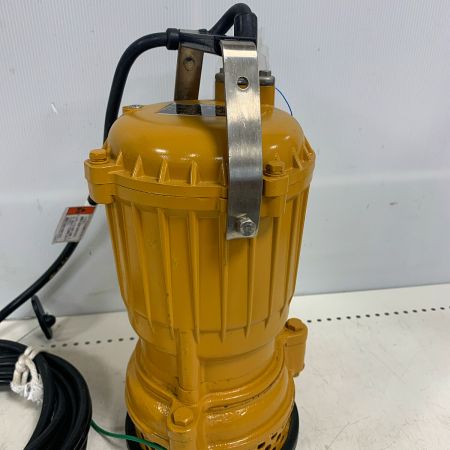  川本ポンプ 工事用水中ポンプ カワマックG  コード式 100v 通電確認のみ DUG-505-0.45 イエロー