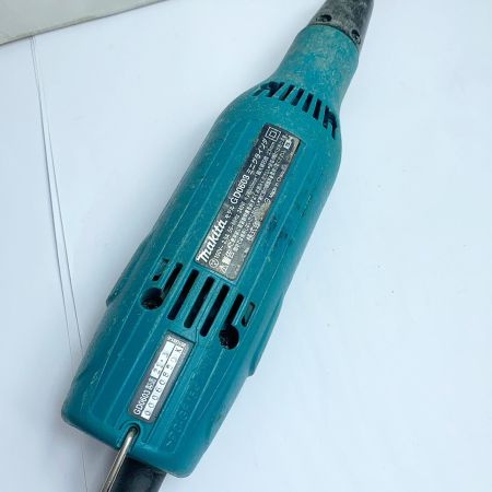  MAKITA マキタ ミニグラインダ　本体のみ　2021.3製造　キズ、スレ、ヨゴレあり GD0603 ブルー