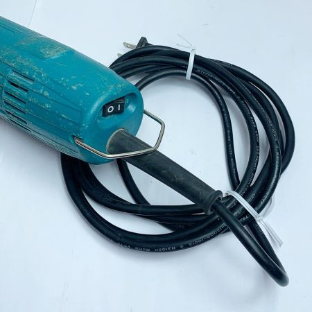  MAKITA マキタ ミニグラインダ　本体のみ　2021.3製造　キズ、スレ、ヨゴレあり GD0603 ブルー