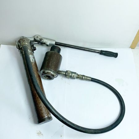  カクタス 手動油圧パンチャー 　コマ10個付属　ヨゴレあり　ケース破損 手動油圧ﾊﾟﾝﾁｬｰ